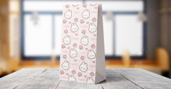 奶茶袋能贴LOGO吗