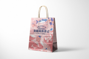 个性外卖打包袋工厂设计印刷案例