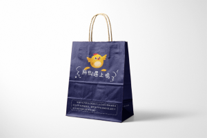外卖个性打包袋生产设计案例